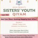 Ramadan Sisters Youth Qiyam